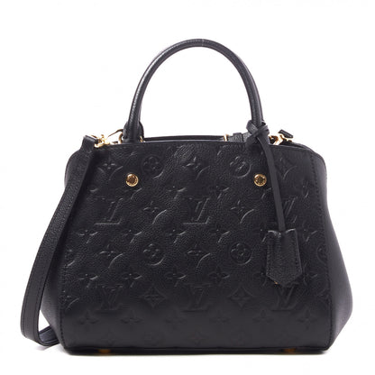 Louis Vuitton Empreinte Montaigne BB Black 1 of 7