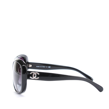 Chanel CC Sunglasses 5183 Black 2 of 7