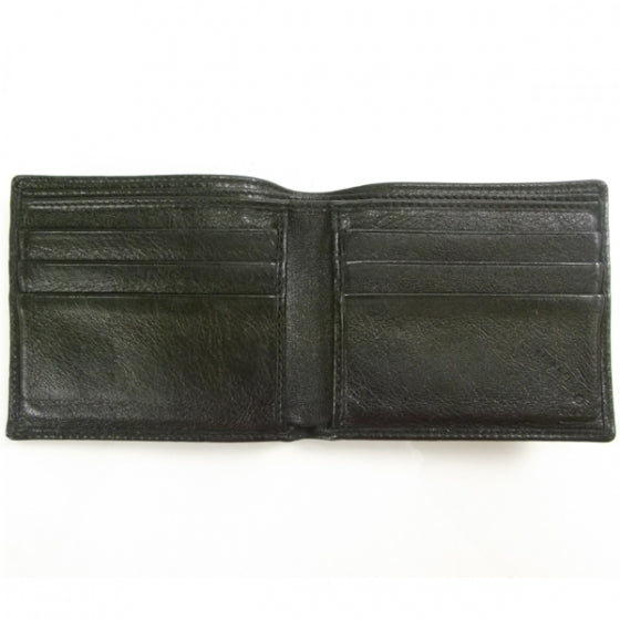 Gucci Guccissima Crest Bi-Fold Wallet Black 6 of 9