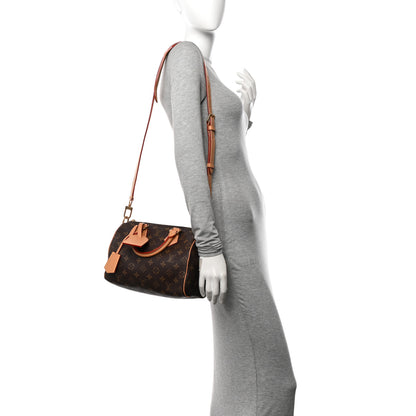 Louis Vuitton Calfskin Monogram Speedy P9 Bandouliere 25 2 of 14
