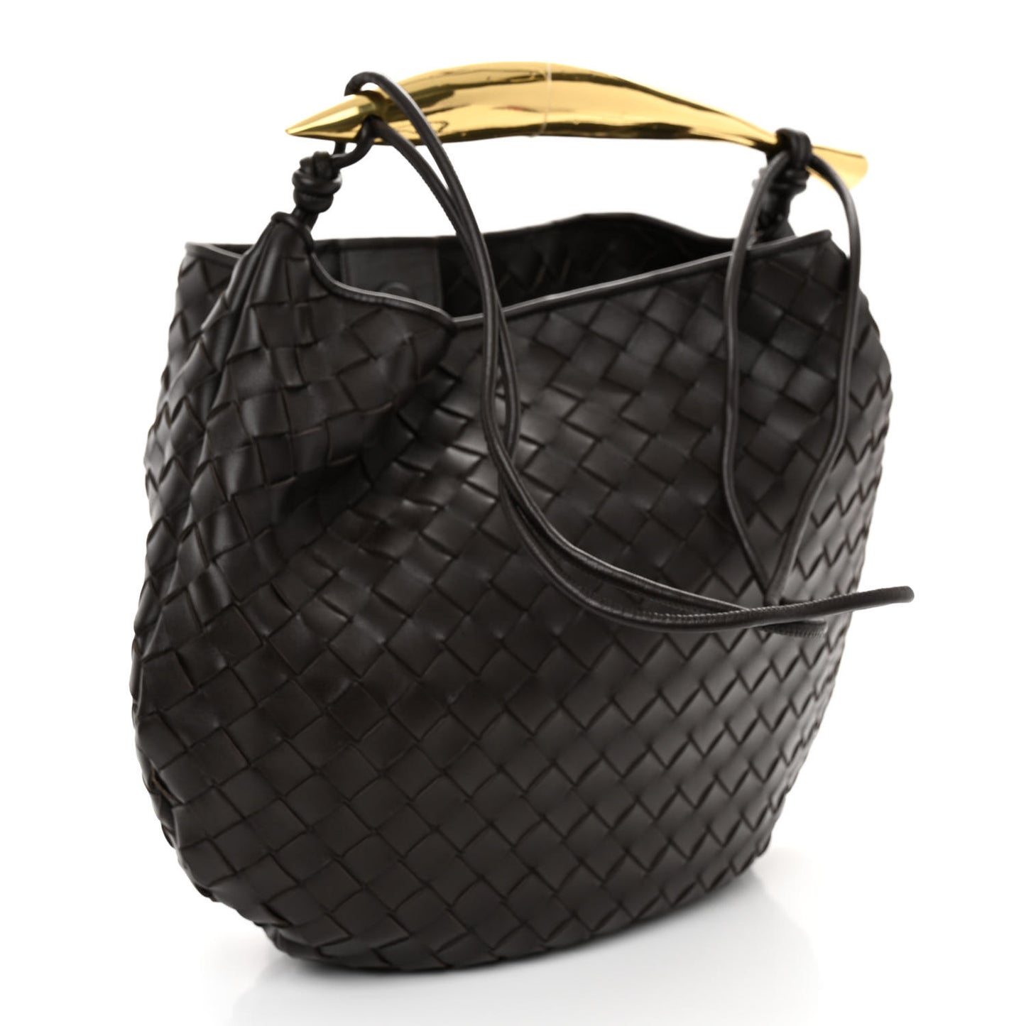 Nappa Intrecciato Medium Sardine Bag Fondant