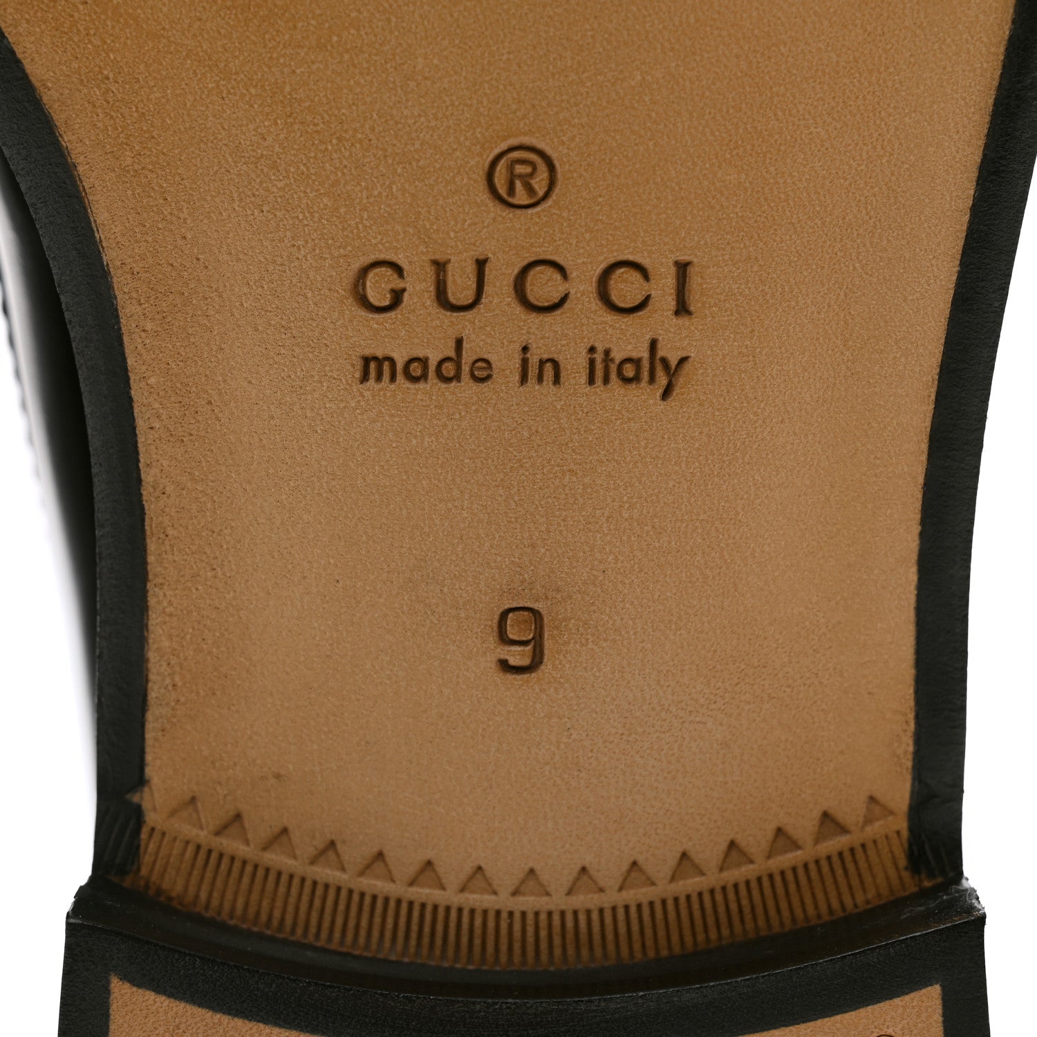 Gucci Mandala Goatskin Mens Horsebit Loafers 9 Black 7 of 10