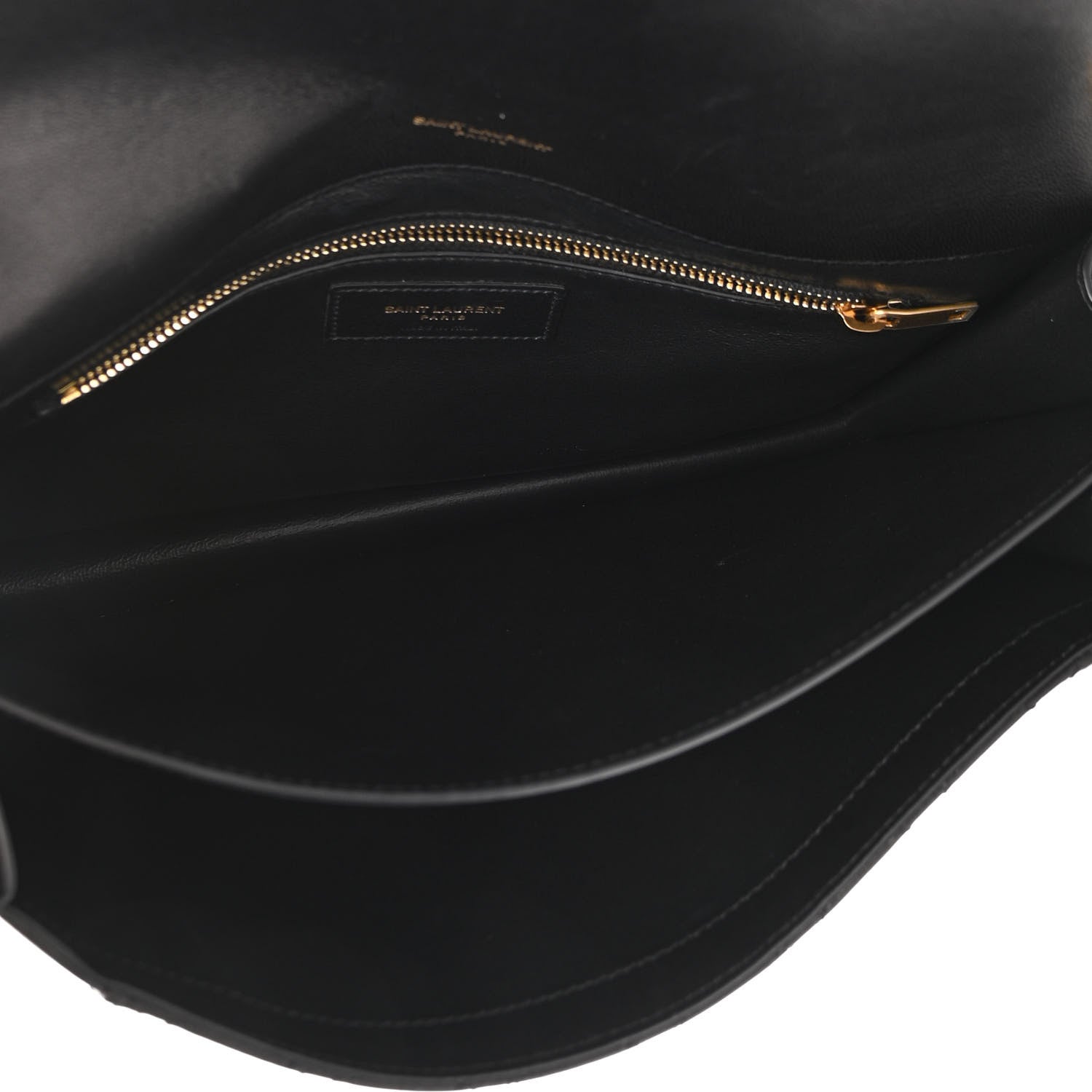 Saint Laurent Lambskin Quilted Mini Gaby Satchel Black 5 of 13