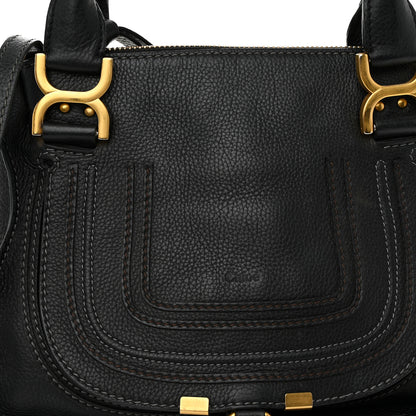 Chloe Calfskin Small Marcie Satchel Black 8 of 12