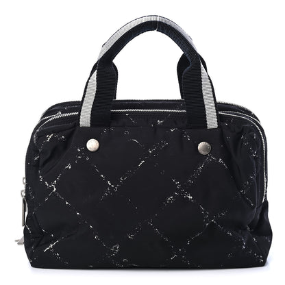 Chanel Nylon Travel Duffel Bag Black 1 of 5