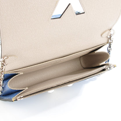 Louis Vuitton Epi Twist Chain Wallet Denim Light 5 of 7