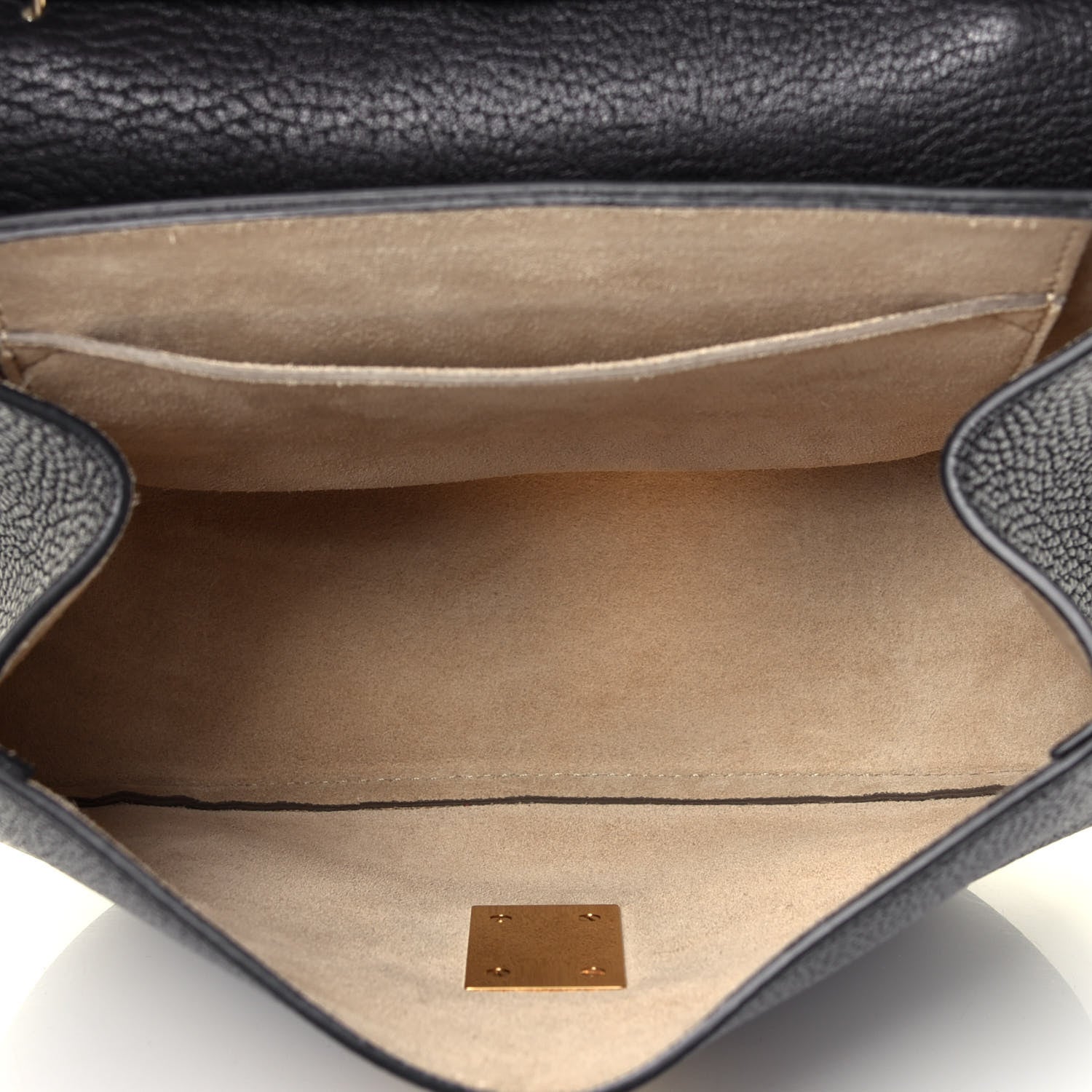Chloe Grained Lambskin Drew Shoulder Bag Black 5 of 9