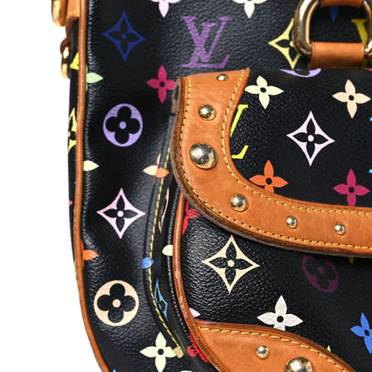 Louis Vuitton Monogram Multicolor Rita Black 10 of 14