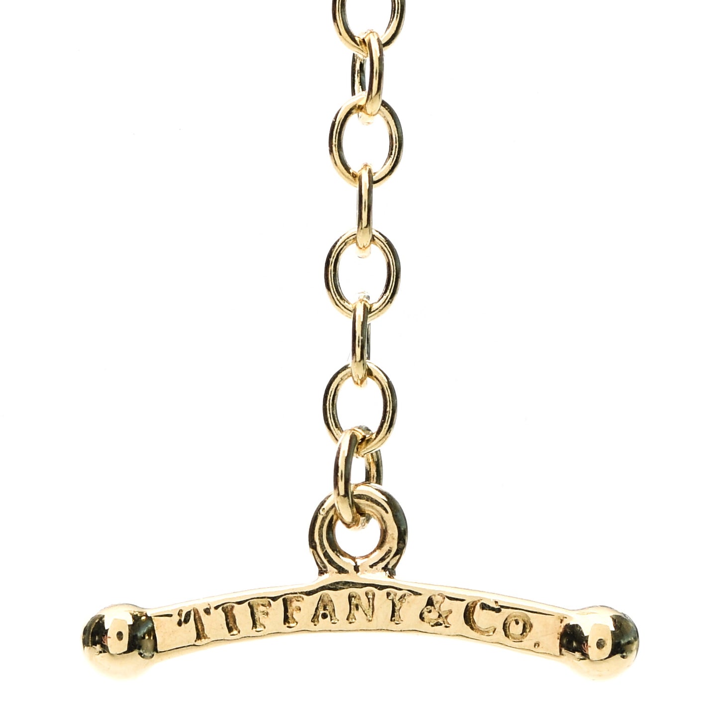 18K Yellow Gold 1.21ctw Elsa Peretti Diamonds by the Yard Sprinkle Necklace