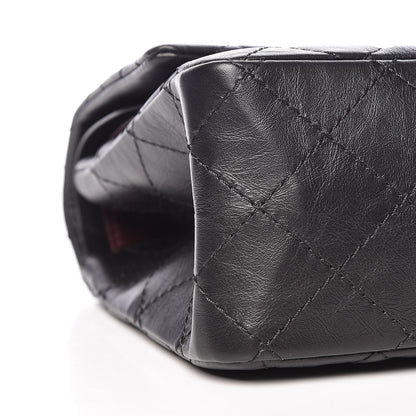 Chanel Aged Calfskin Quilted 2.55 Reissue 226 Flap Black 8 of 10