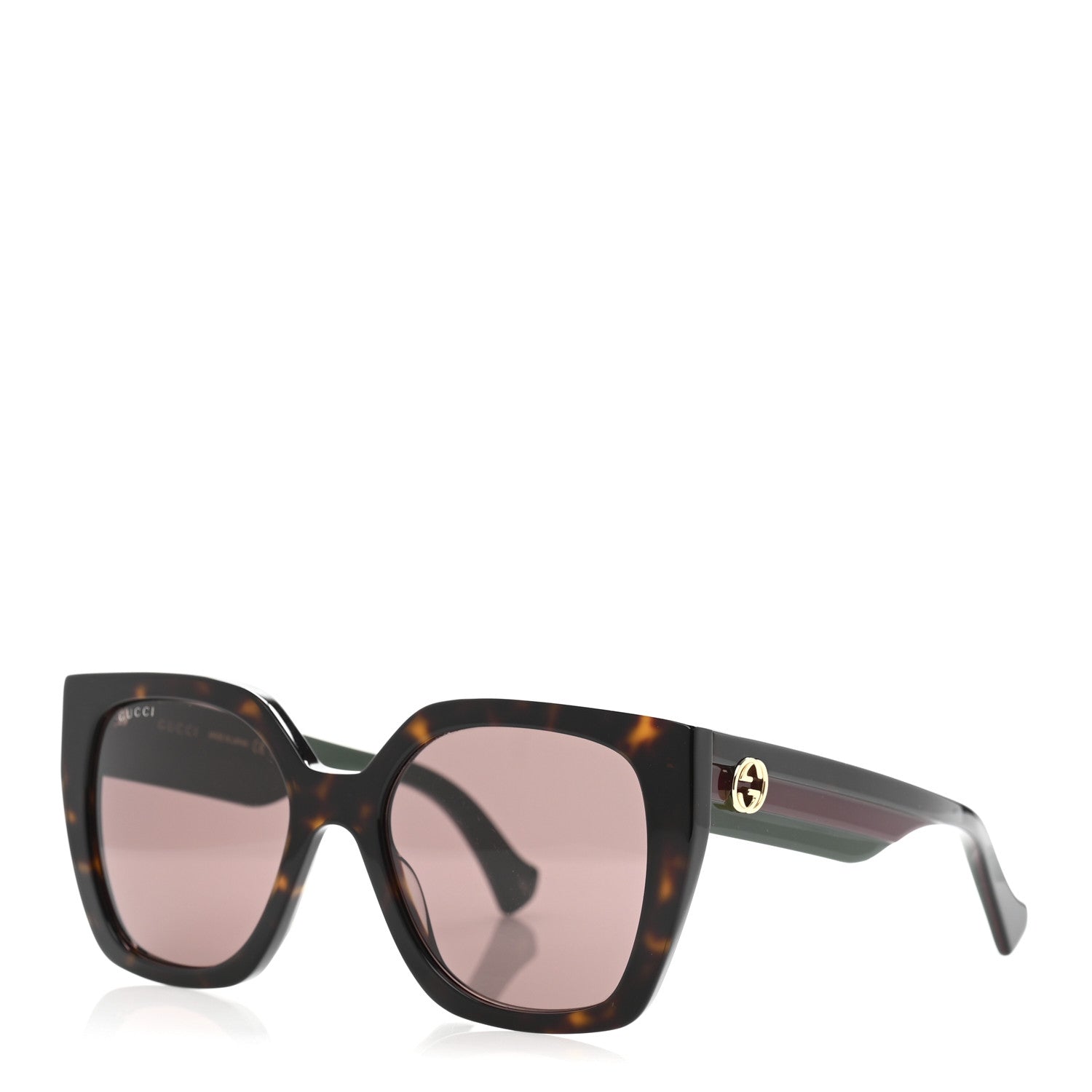 Gucci Acetate GG Sunglasses GG1300S Havana 1 of 9