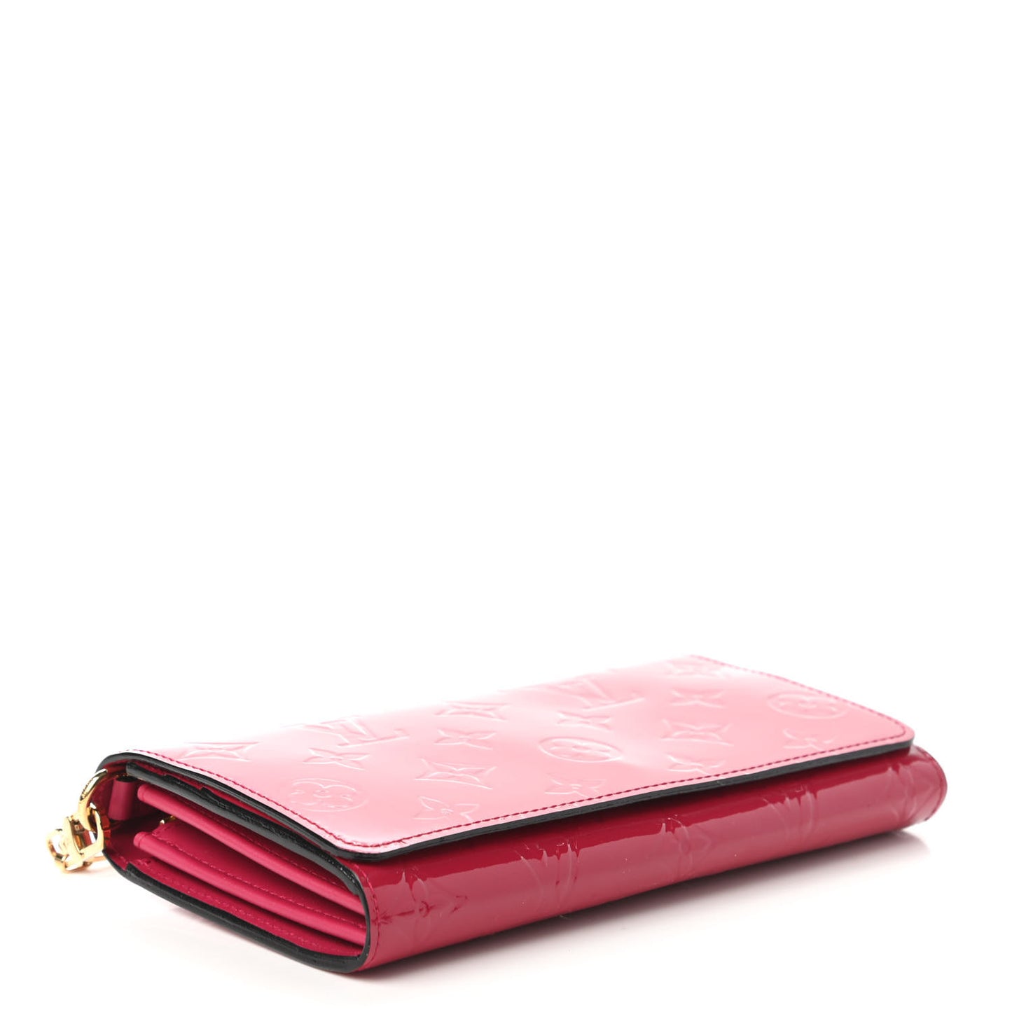 Vernis Chaine Wallet Rose Indien