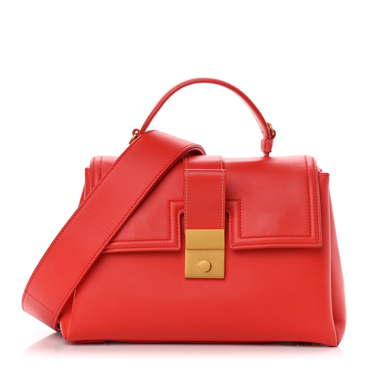 Bottega Veneta Nappa Small Piazza Bag Vesuvio 1 of 9