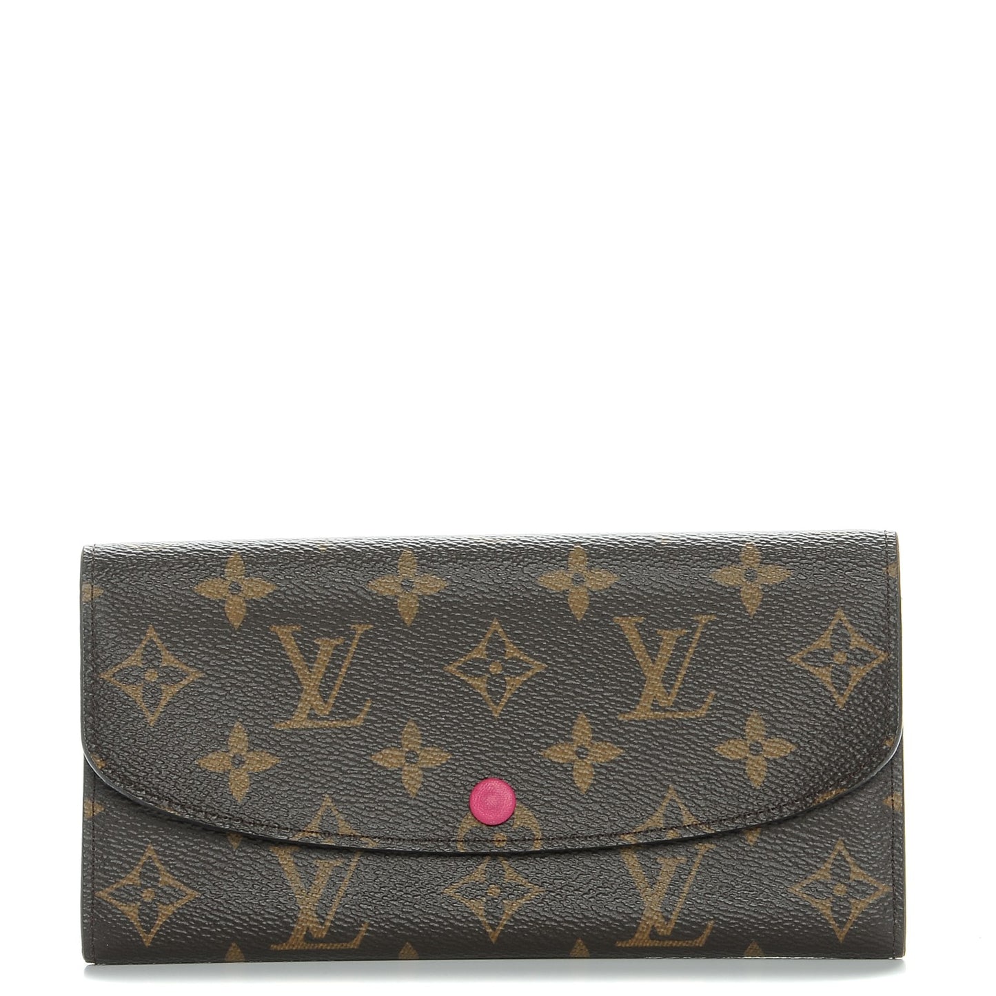 Monogram Emilie Wallet Hot Pink