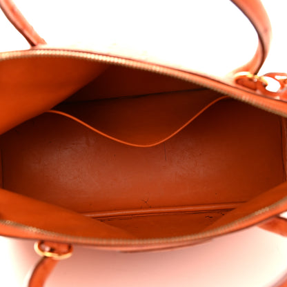Hermes Ostrich Bolide 31 Orange 6 of 10