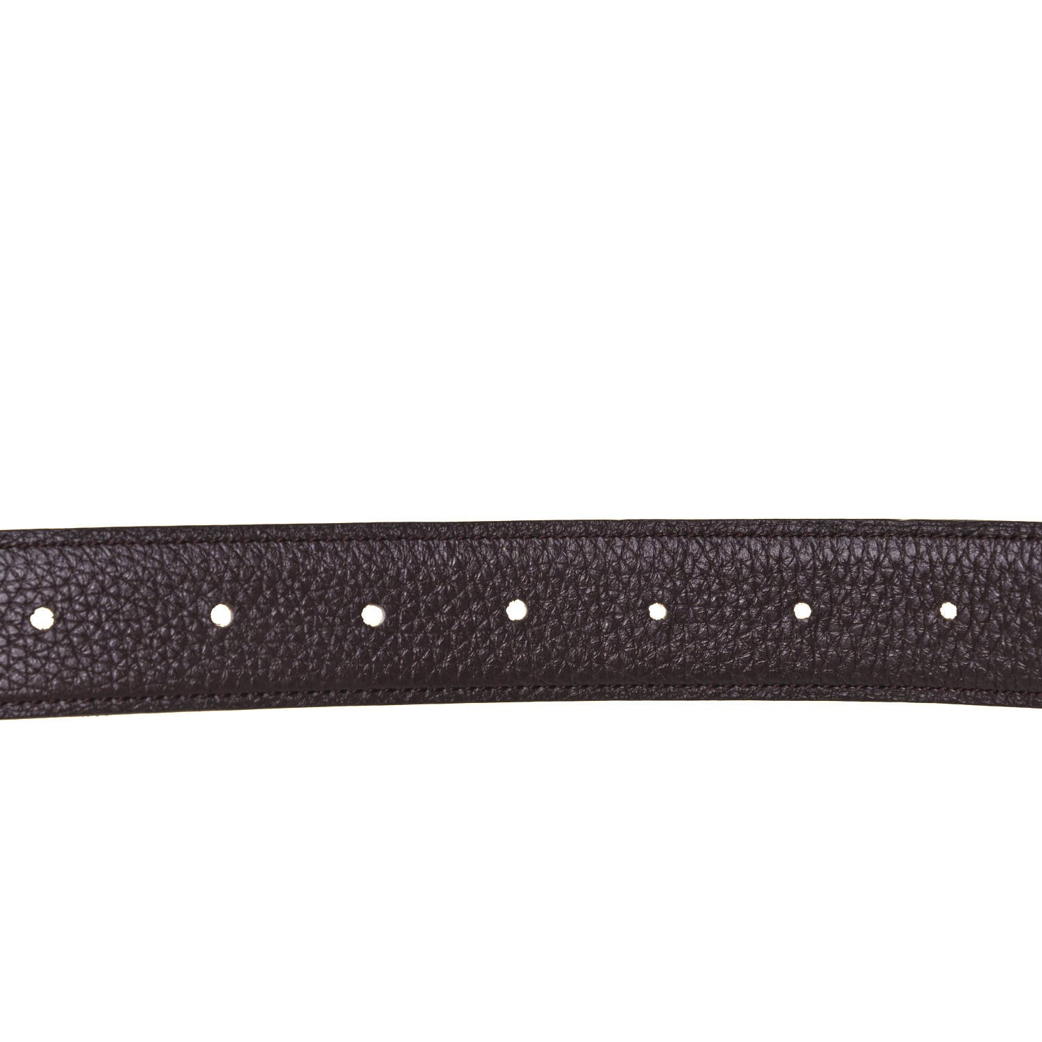 Hermes Box Togo 32mm H Belt 95 Black Chocolate 3 of 4