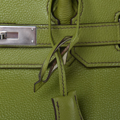 Hermes Togo Birkin 35 Vert Anis 11 of 12