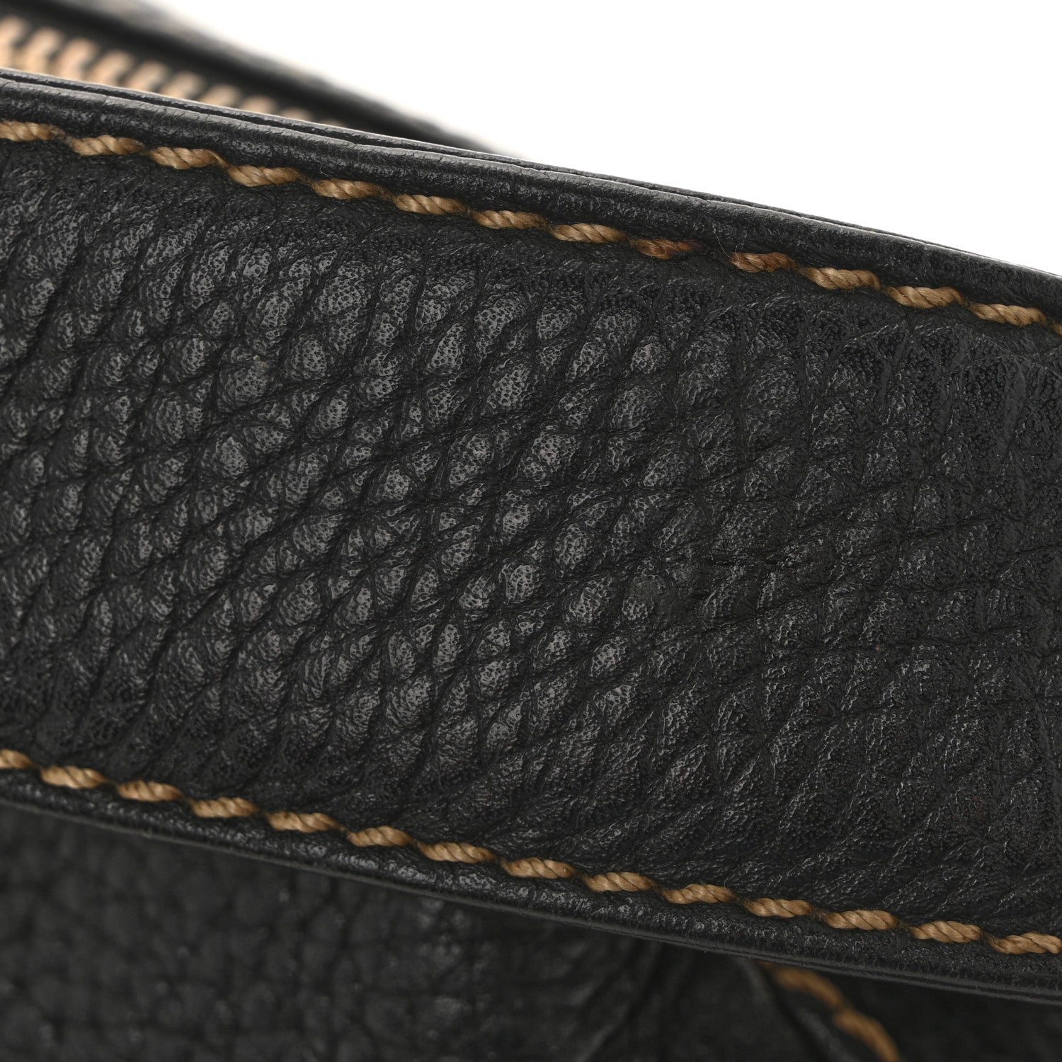 Chanel Grained Calfskin Tassel Shoulder Bag Black 13 of 14