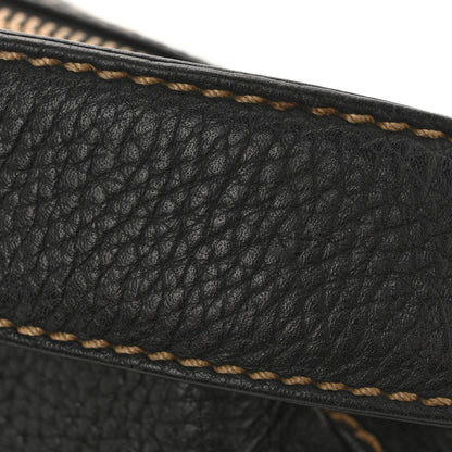 Chanel Grained Calfskin Tassel Shoulder Bag Black 13 of 14