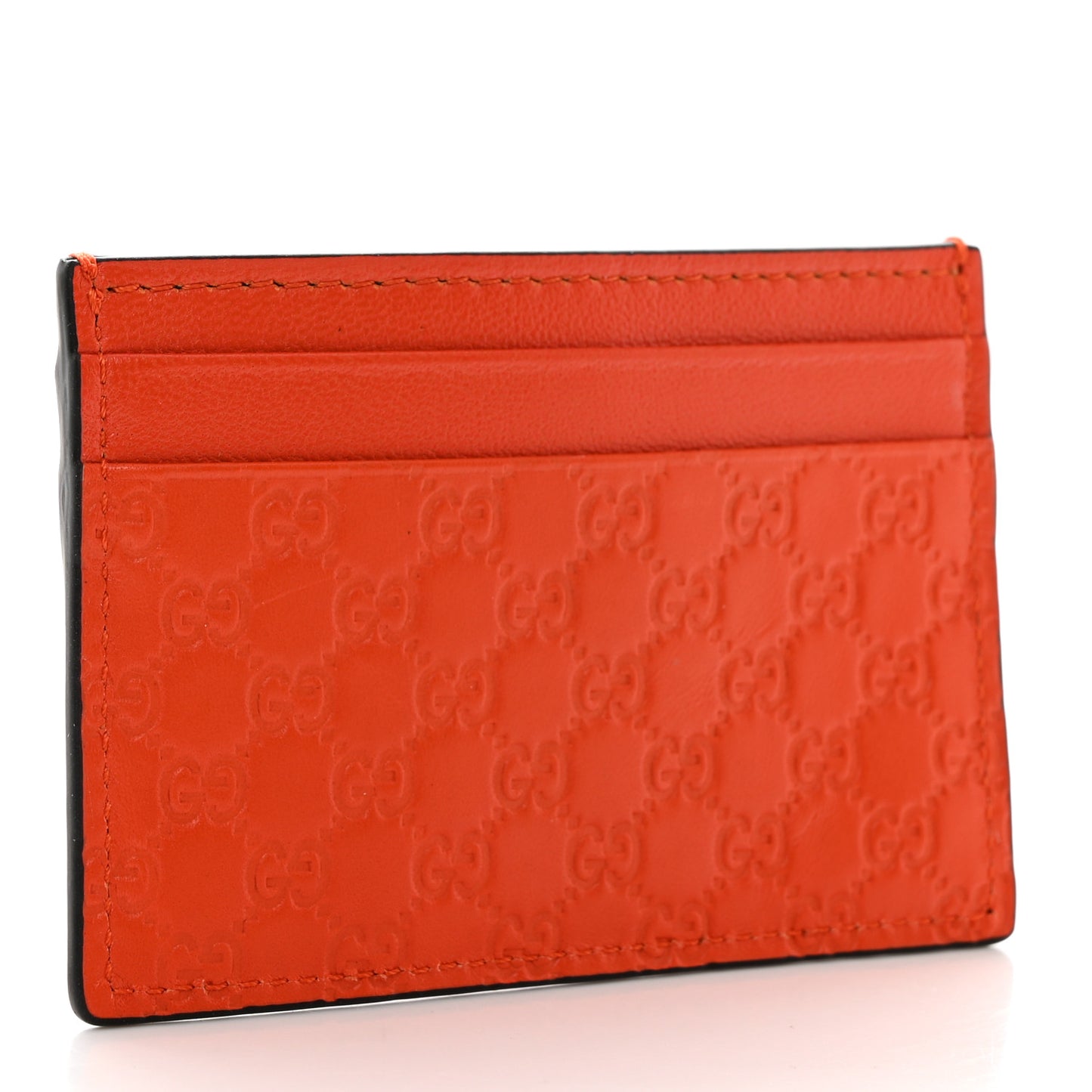Microguccissima Card Holder Sun Orange