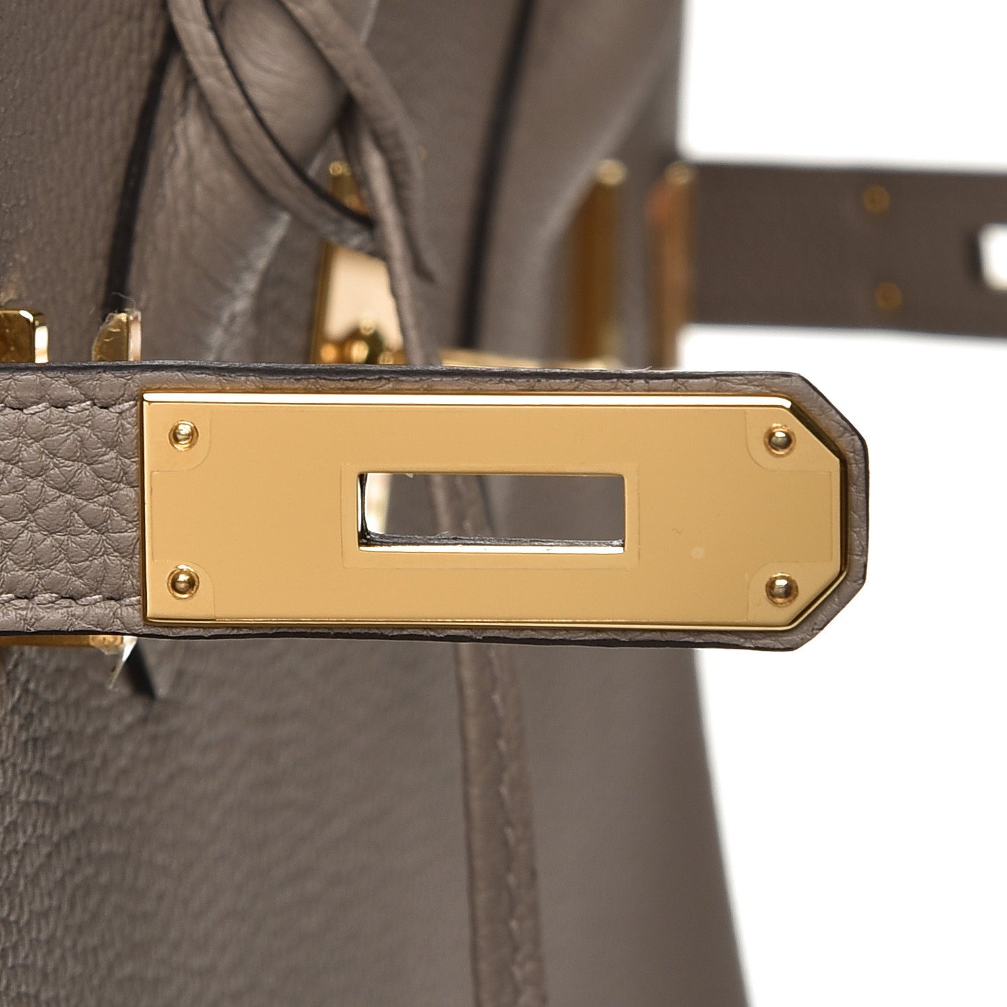 Togo Birkin 30 Gris Asphalte