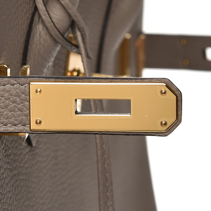 Hermes Togo Birkin 30 Gris Asphalte 30 of 35