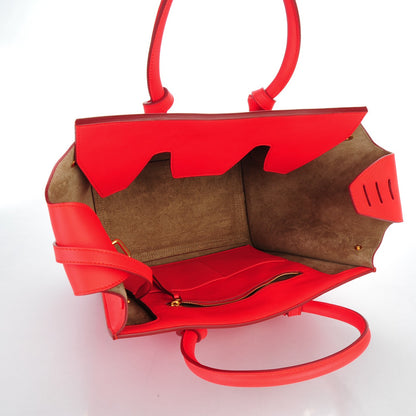 Celine Smooth Calfskin Mini Tie Knot Tote Alizarin 5 of 7