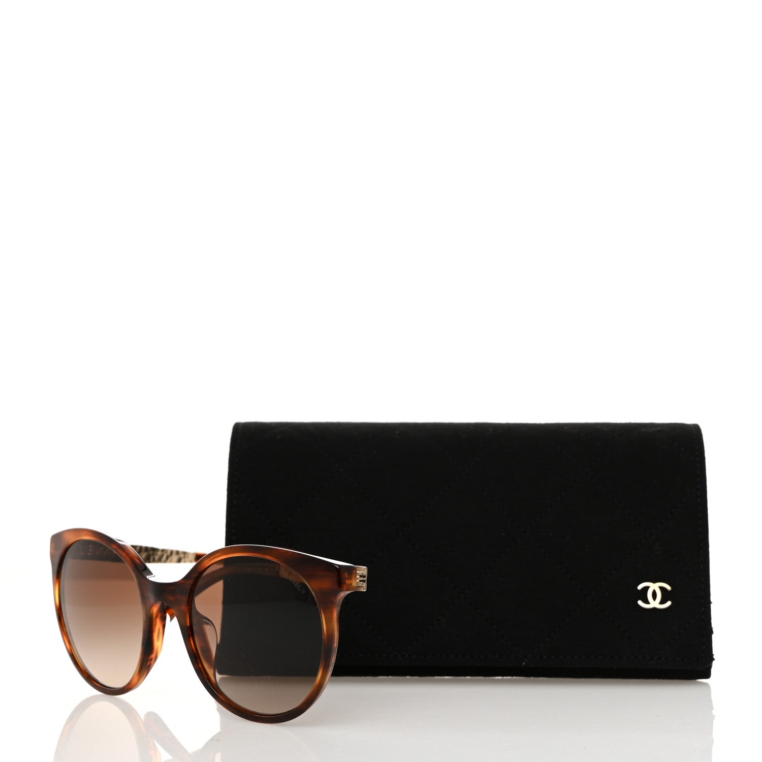 Chanel Acetate Pantos Sunglasses 5440 Tortoise Brown 8 of 8