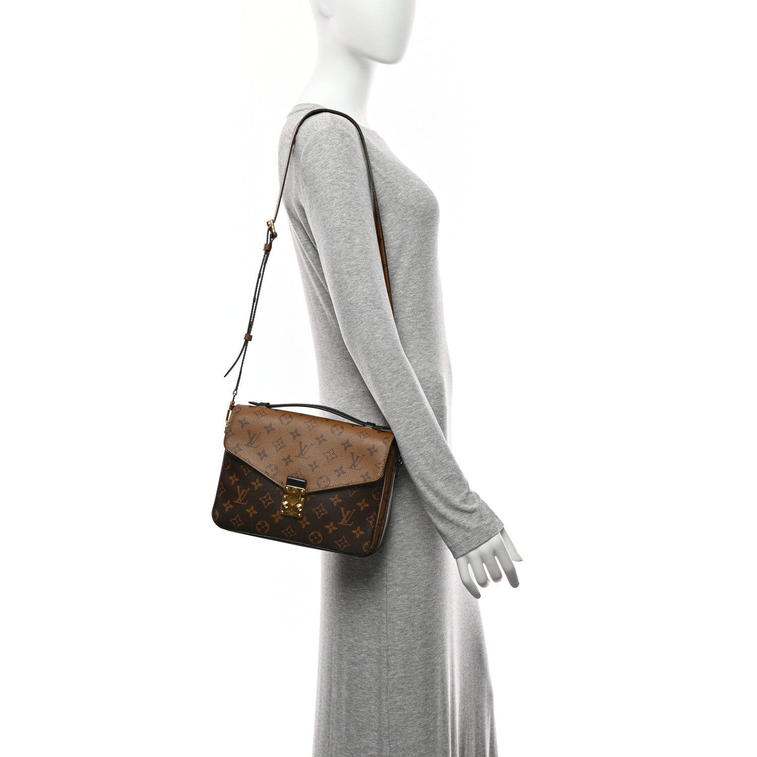 Louis Vuitton Reverse Monogram Pochette Metis 2 of 10