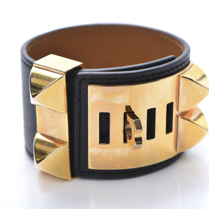 Hermes Epsom Collier de Chien CDC Bracelet S Black 9 of 9