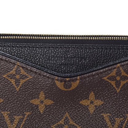 Louis Vuitton Monogram Pallas Clutch Black 8 of 11