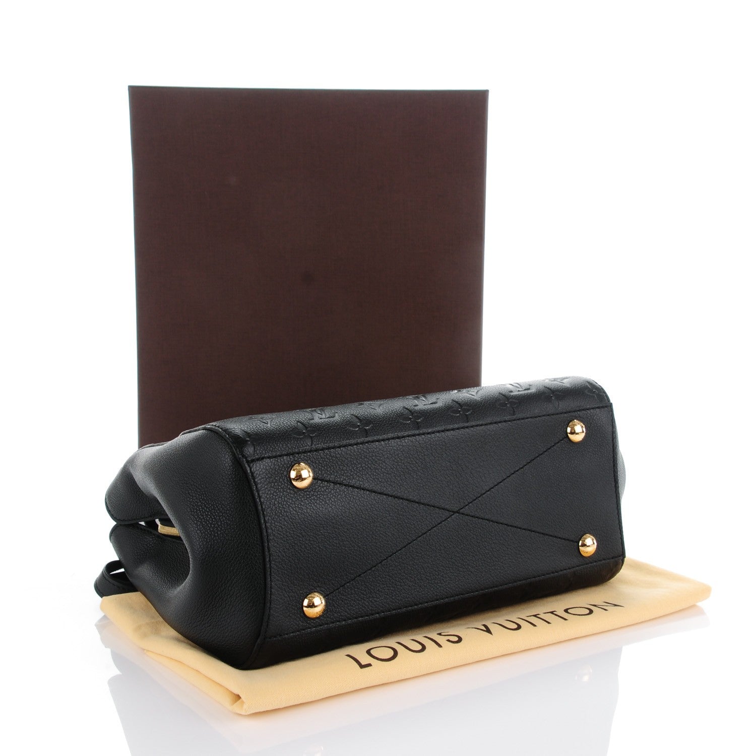 Louis Vuitton Empreinte Montaigne MM Black 4 of 7