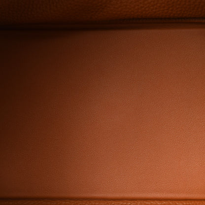 Hermes Taurillon Clemence Lindy 30 Gold 5 of 11