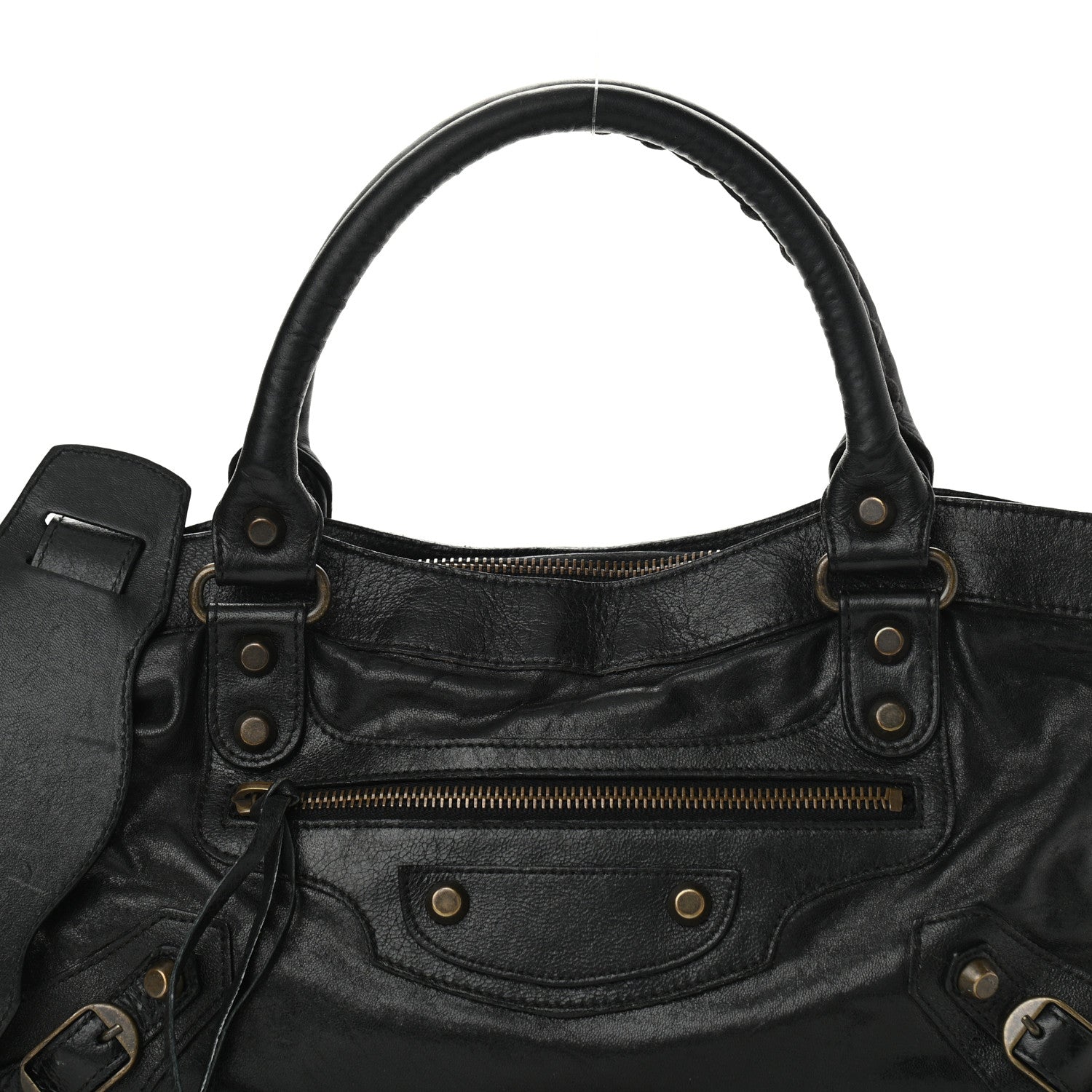 Balenciaga Agneau Classic Hardware First Black 8 of 10