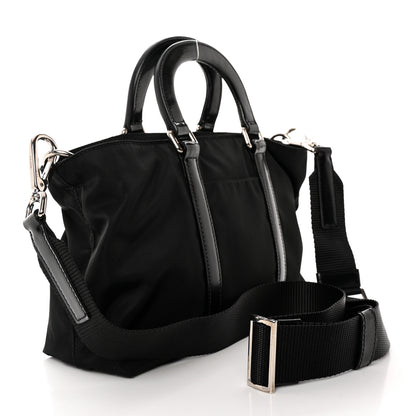 Prada Tessuto Nylon Spazzolato Tote Black 3 of 12