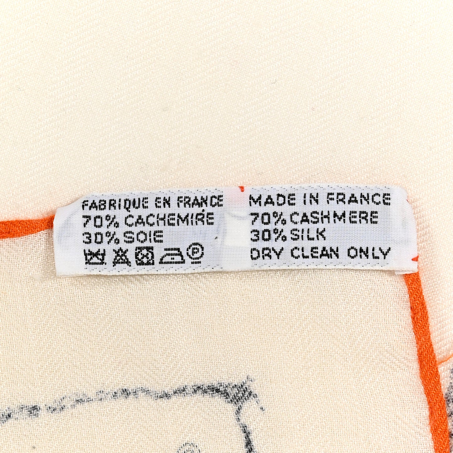 Cashmere Silk Pirouette au Galop Shawl 140