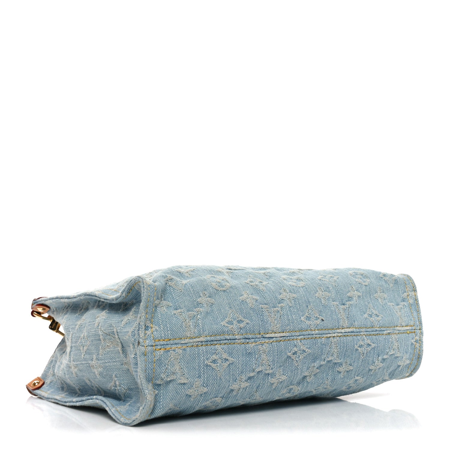 Louis Vuitton Monogram Washed Denim Let Go PM Sky Blue 4 of 9