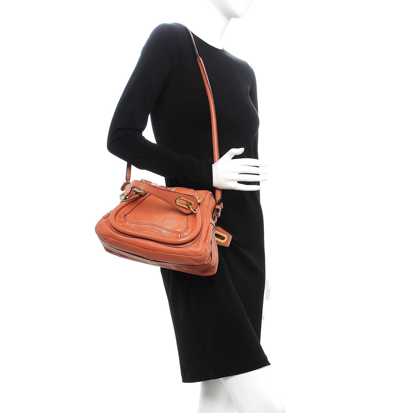 Calfskin Small Paraty Suntan