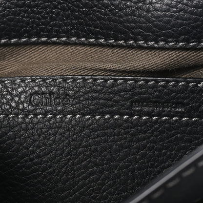 Chloe Calfskin Mini Marcie Round Crossbody Bag Black 6 of 9