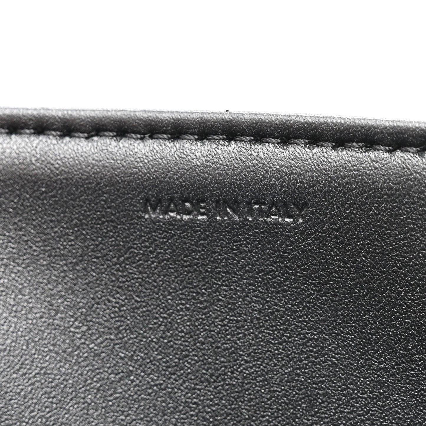 Shiny Calfskin Medium Triomphe Black