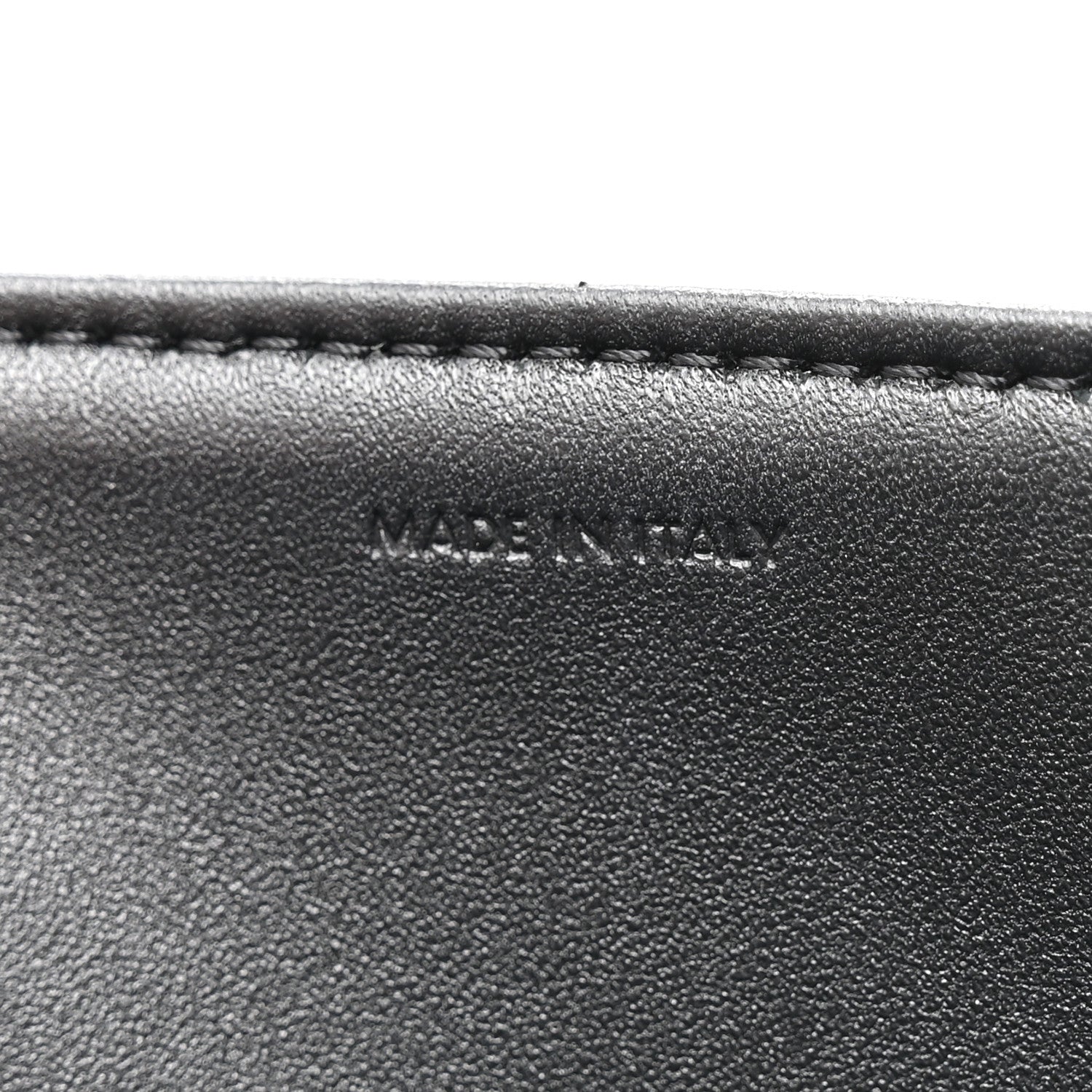 Celine Shiny Calfskin Medium Triomphe Black 7 of 11