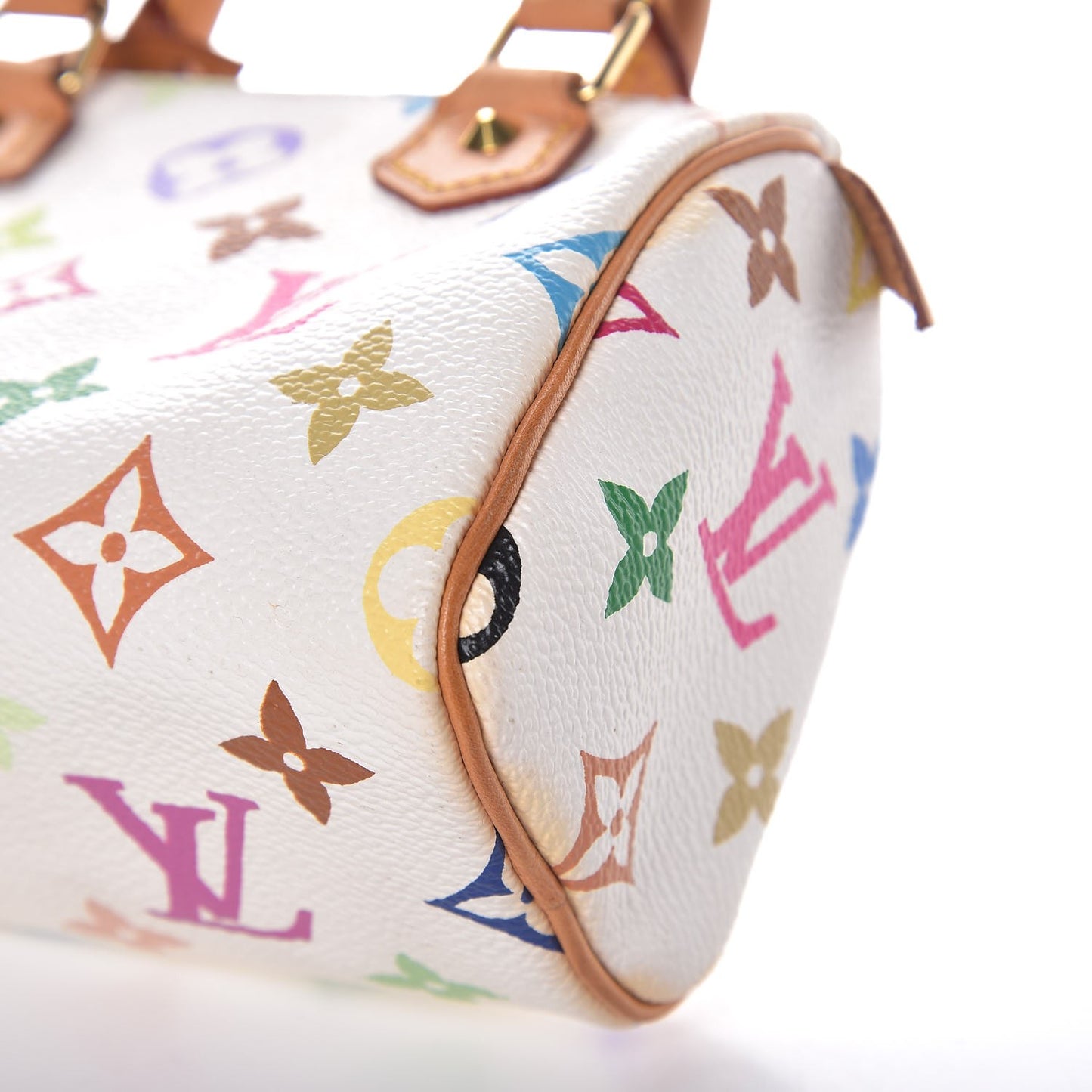 Monogram Multicolor Mini Sac HL Speedy White