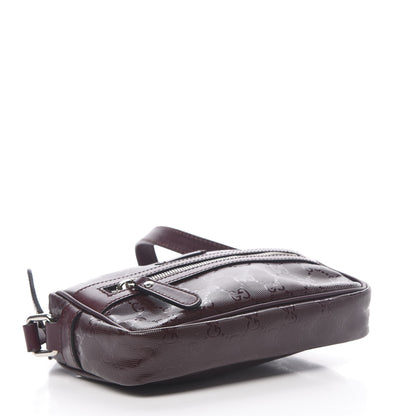 Gucci Imprime Monogram Small Shoulder Bag Bordeaux 4 of 10