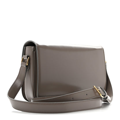 Celine Shiny Calfskin Medium Triomphe Pebble 3 of 12