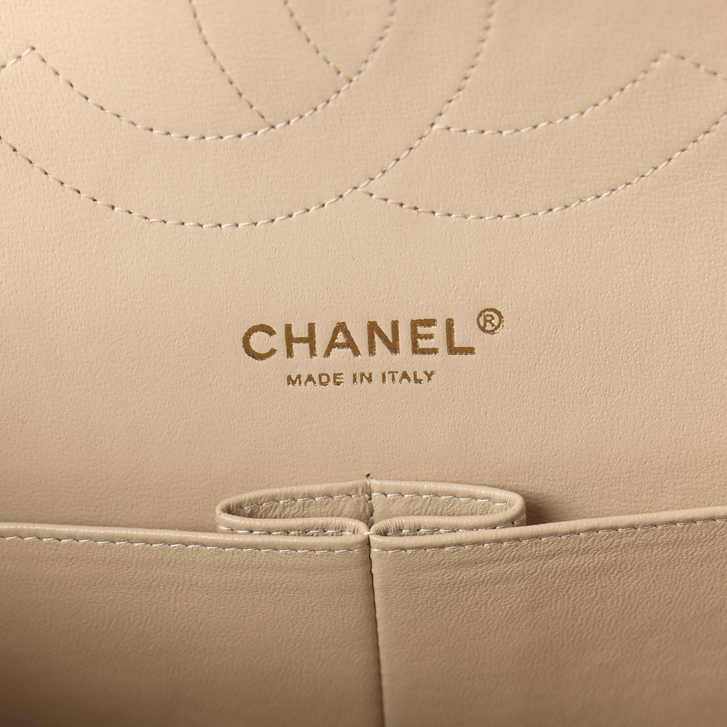 Chanel Caviar Quilted Jumbo Double Flap Beige Clair 8 of 11
