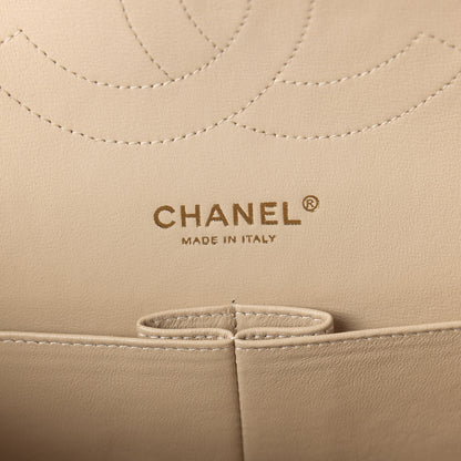 Chanel Caviar Quilted Jumbo Double Flap Beige Clair 8 of 11