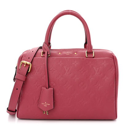 Louis Vuitton Empreinte Speedy Bandouliere 25 NM Rose Bruyere 1 of 13