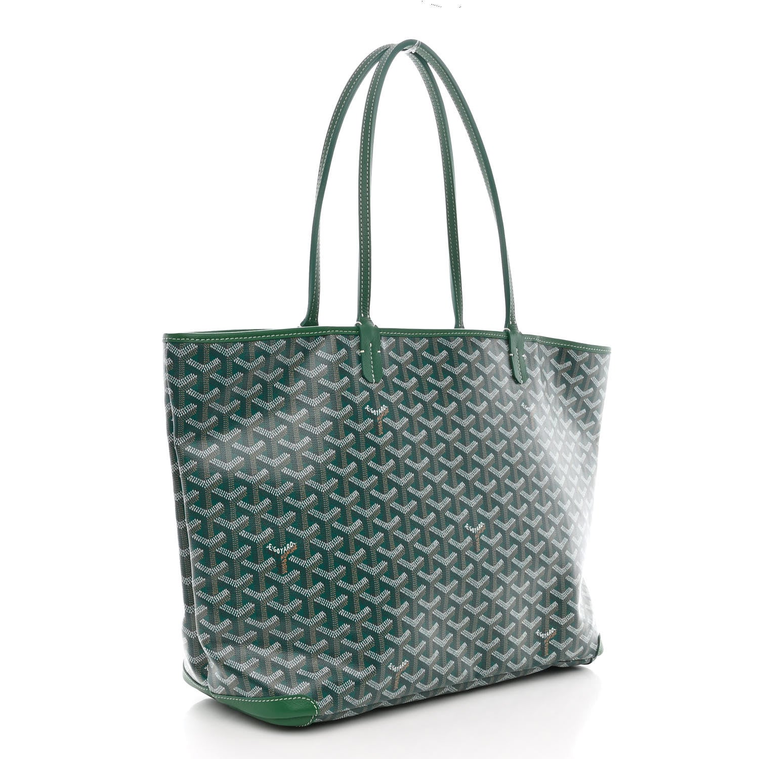 Goyard Goyardine Artois MM Green 3 of 10