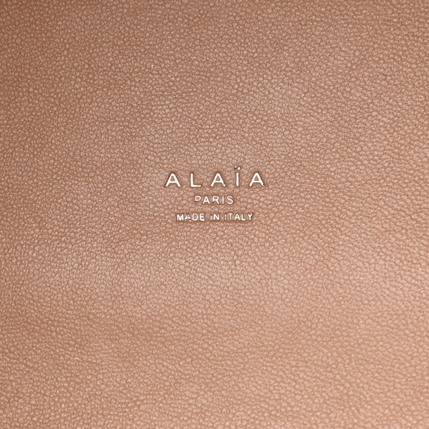 Alaia Calfskin Laser Cut Mina 32 Bag Black 8 of 13