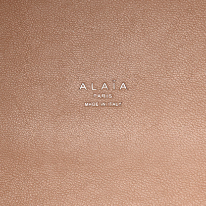 Alaia Calfskin Laser Cut Mina 32 Bag Black 8 of 13